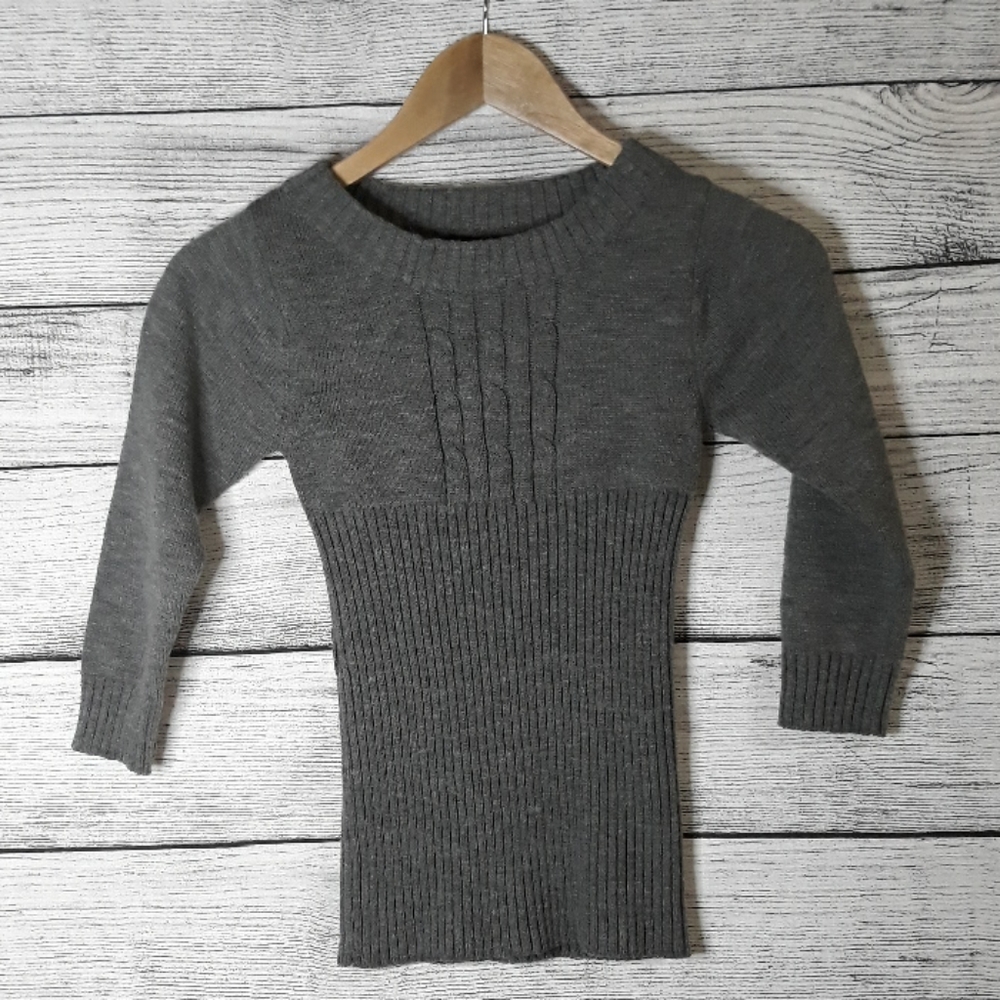 Girls Gray Sweater size 10 M